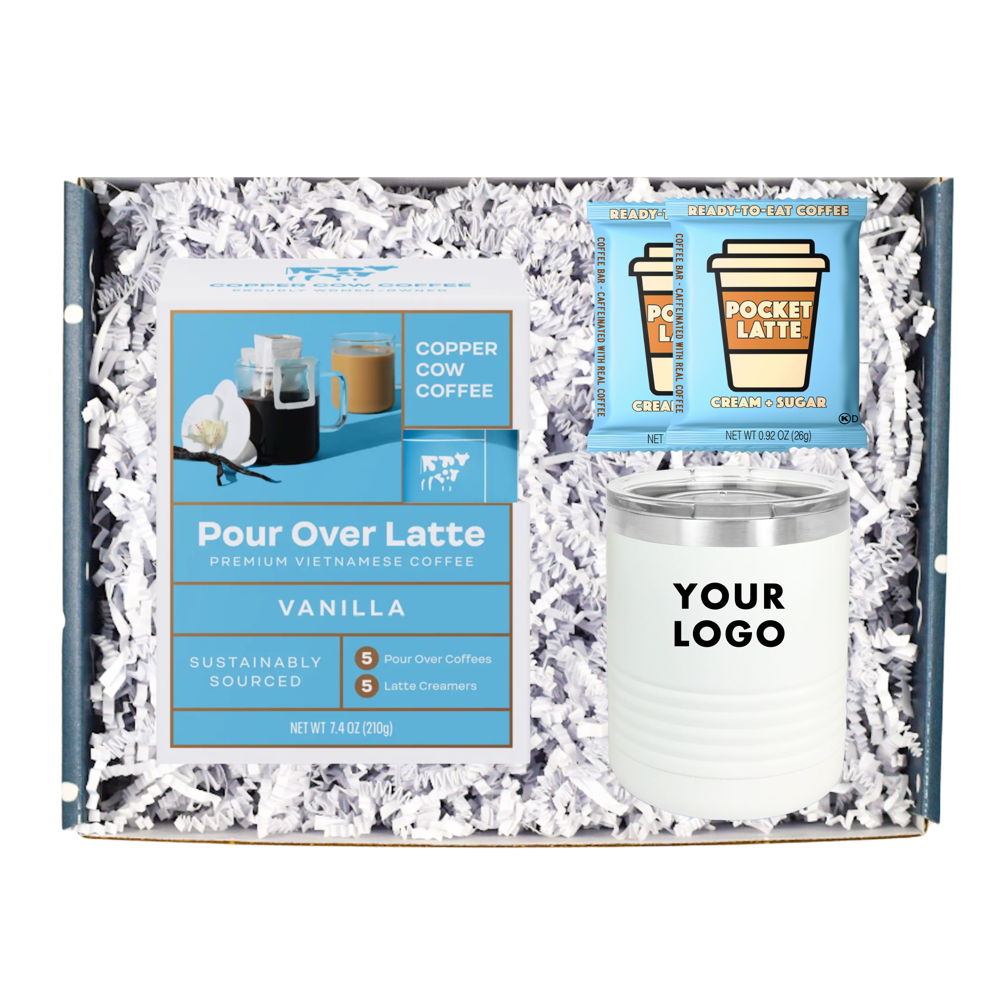 Copper Cow Coffee | Latte Gift Set